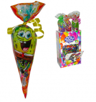 BOLSA CUCURUCHO BOB ESPONJA PAQ. 20 UND. 